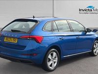 Used Skoda Scala SE 110 HP (80 kW) 2023 Race blue metallic Hatchback