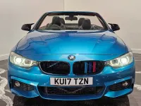 Used BMW 430 Cabriolet M Sport 252 HP (185 kW) 2017 Blue Cabriolet