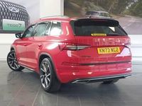 Used Skoda Kodiaq SportLine 200 HP (147 kW) 2023 Red SUV