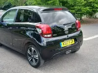 Used Peugeot 108 GT-line 2017 Black Hatchback