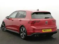Used VW Golf VIII GTD 200 HP (147 kW) 2021 Red Hatchback