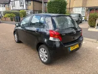 Used Toyota Yaris 101 HP (74 kW) 2009 Black Hatchback