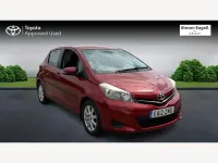 Used Toyota Yaris Multidrive S 99 HP (72 kW) 2012 Red Hatchback
