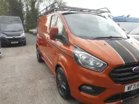 Used Ford Transit Custom Sport 2022 Orange Van
