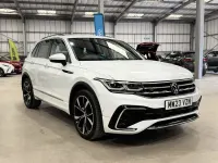 Used VW Tiguan R-line 150 HP (110 kW) 2023 White SUV