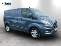 Used Ford Transit Custom Limited 130 HP (95 kW) 2021 Blue Van