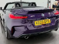 Used BMW Z4 M Sport 197 HP (144 kW) 2023 Mauve/purple Cabriolet