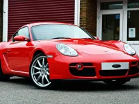 Used Porsche Cayman 245 HP (180 kW) 2008 Red Coupe