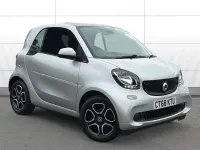Used Smart ForTwo Coupé Premium 71 HP (52 kW) 2019 Silver Coupe