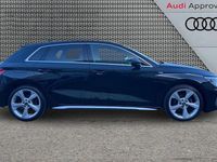 Used Audi A3 S-Line 150 HP (110 kW) 2023 Black Sedan