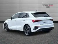 Used Audi A3 S-Line 147 HP (108 kW) 2023 White Sedan
