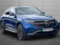 Used Mercedes EQC400 AMG Line Premium 300 kW (408 HP) 2023 Blue SUV