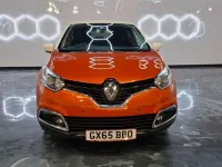 Used Renault Captur Dynamique 120 HP (88 kW) 2015 Orange/cream SUV