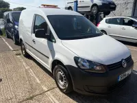 Used VW Caddy Startline 102 HP (75 kW) 2014 White MPV