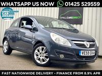 Used Vauxhall Corsa 2010 Blue Hatchback
