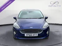 Used Ford Fiesta Zetec 100 HP (73 kW) 2018 Blue Hatchback