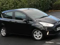 Used Ford B-MAX Zetec 100 HP (73 kW) 2015 Black MPV