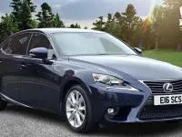 Used Lexus IS300h 219 HP (161 kW) 2015 Blue Sedan