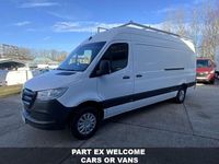 Begagnad Mercedes Sprinter Progressive 150 HK (110 kW) 2022 Vit Van