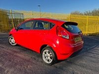 Used Ford Fiesta Zetec 2015 Red Hatchback