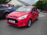 Used Ford B-MAX Titanium 105 HP (77 kW) 2013 Red MPV