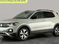 Used VW T-Cross Black Edition 95 HP (69 kW) 2023 Grey SUV
