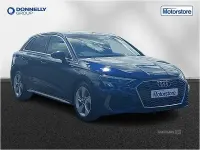 Used Audi A3 e-tron S-Line 2022 Blue Hatchback