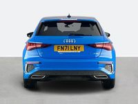 Used Audi A3 S-Line 2021 Blue Hatchback