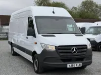 Used Mercedes Sprinter 114 HP (83 kW) 2019 White Van