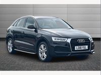 Used Audi Q3 S-Line 150 HP (110 kW) 2018 Black SUV