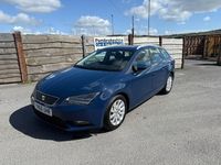 Begagnad Seat Leon Ecomotive 110 HK (80 kW) 2016 Blå Kombi