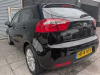 Used Kia Rio 2014 Black Hatchback