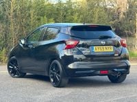 Used Nissan Micra Acenta 71 HP (52 kW) 2019 Black Hatchback