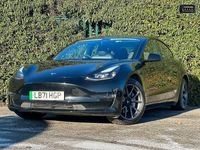 Used Tesla Model 3 Long Range AWD 254 kW (346 HP) 2021 Black Sedan