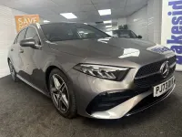 Used Mercedes A180 AMG line 136 HP (100 kW) 2023 Grey Hatchback