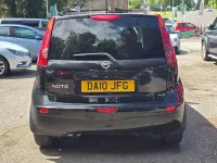 Used Nissan Note N-TEC 110 HP (80 kW) 2010 Black Hatchback