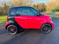 Used Smart ForTwo Coupé Passion 71 HP (52 kW) 2017 Black Coupe