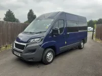 Käytetty Peugeot Boxer 130 HP (95 kW) 2015 Sininen Van