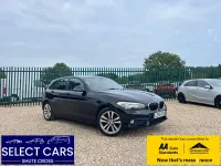 Used BMW 116 Sport Line 116 HP (85 kW) 2019 Black Hatchback