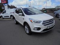 Used Ford Kuga Titanium 150 HP (110 kW) 2017 White SUV