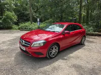 Used Mercedes A200 2014 Red Hatchback