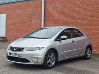 Käytetty Honda Civic SI 2010 Hopea Viistoperä