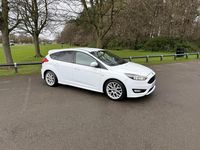 Used Ford Focus ST-Line 2018 White Hatchback