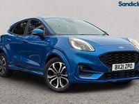 Used Ford Puma ST-Line 125 HP (91 kW) 2023 Blue Hatchback