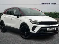 Used Vauxhall Crossland GS Line 110 HP (80 kW) 2022 White SUV