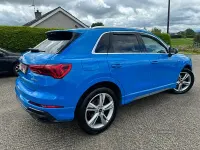 Used Audi Q3 S-Line 150 HP (110 kW) 2022 Blue SUV