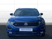Used VW T-Roc R-line 150 HP (110 kW) 2021 Blue SUV