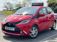 Used Toyota Aygo x-press 2016 Red Hatchback