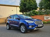 Used Ford Kuga Titanium 120 HP (88 kW) 2017 Blue SUV