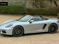 Used Porsche 718 Boxster 300 HP (220 kW) 2018 Silver Cabriolet
